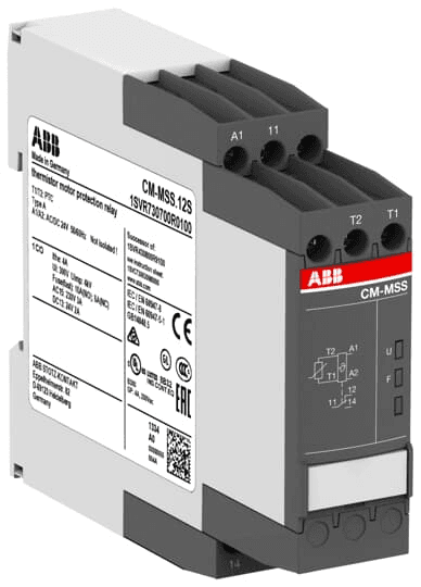 ABB Control 1SVR730700R0100 1SVR730700R0100 ABB Control - CM-MSS.12S THERMISTOR RELAY 1SVR730700R0100 on Advantage Electric Supply