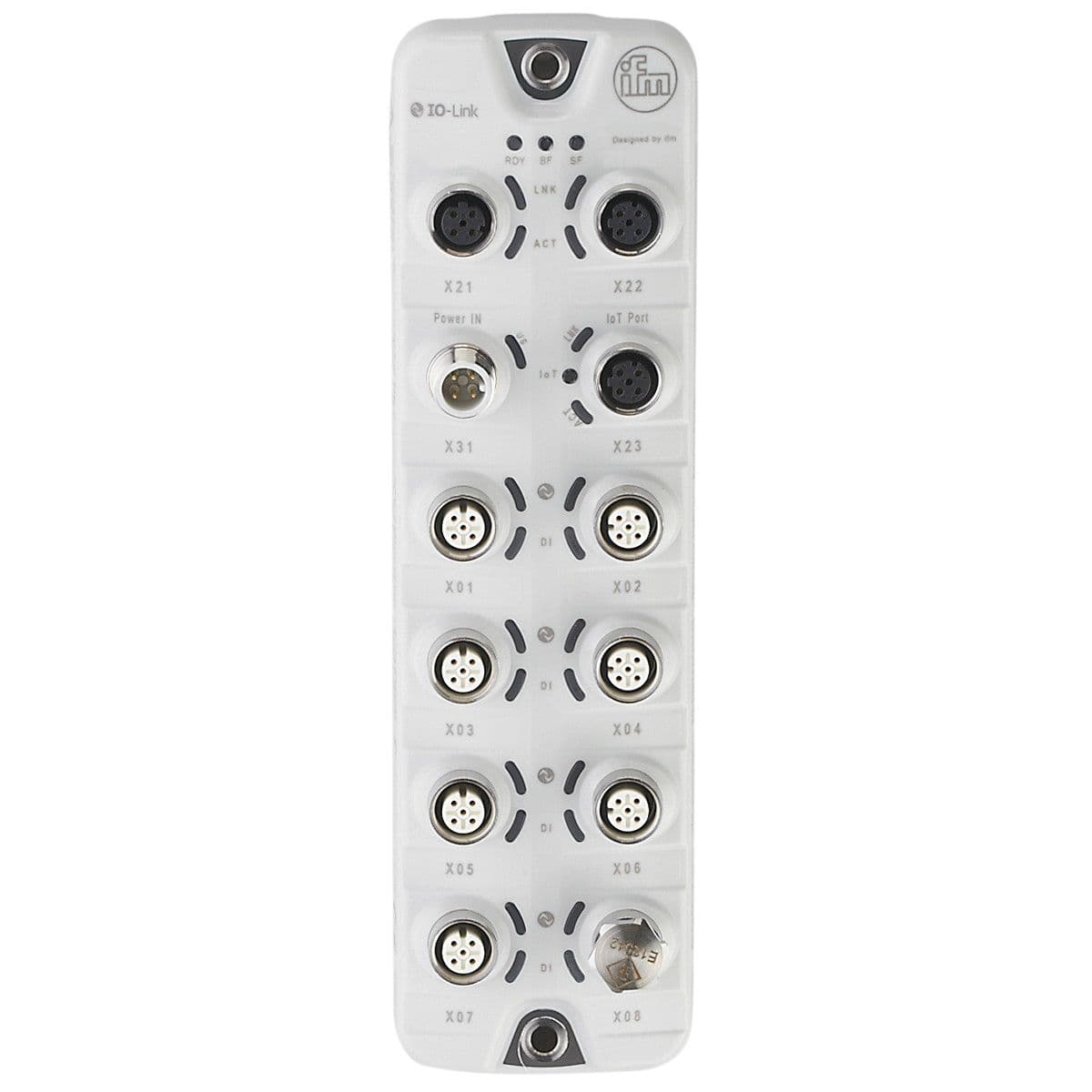 ifm Electronic AL1303 IO-Link master with Profinet interface, Separation between automation network and IT network, Application: hygienic systems; I/O modules for field applications, Daisy-chain function: fieldbus interface AL1303 on Advantage Electric Supply