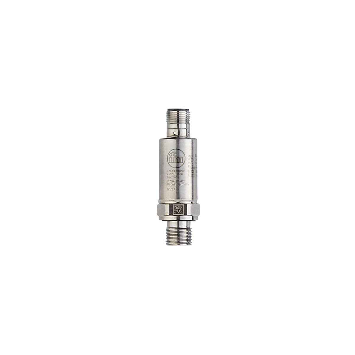 ifm Electronic PV8001 Pressure switch with IO-Link, Output signal: switching signal; IO-Link; (configurable), Measuring range: 0...250 bar 0...3626 psi 0...25 MPa, Process connection: threaded connection G 1/4 external thread (DIN EN ISO 1179-2); Internal thread:M5, Measuring PV8001 on Advantage Electric Supply