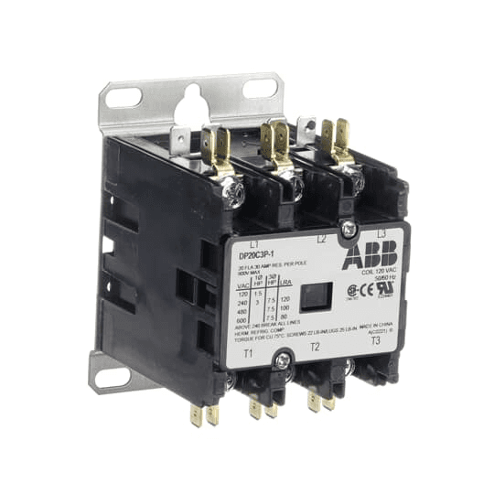 ABB Control DP20C1P-C DP20C1P-C ABB Control - DP CONTR, 20A,1P, COIL277VAC DP20C1P-C on Advantage Electric Supply