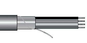 Alpha Wire M4693 SL001 Alpha Essentials Multi-Conductor Cable - Shielded - 18 AWG 3 Conductor - Gray - 300V - 1000ft - Alpha M4693 SL001 M4693 SL001 on Advantage Electric Supply