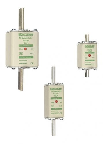 Mersen V227856 NH fuse-link aM, 690VAC, size 000, 20A double indicator/live tags V227856 on Advantage Electric Supply