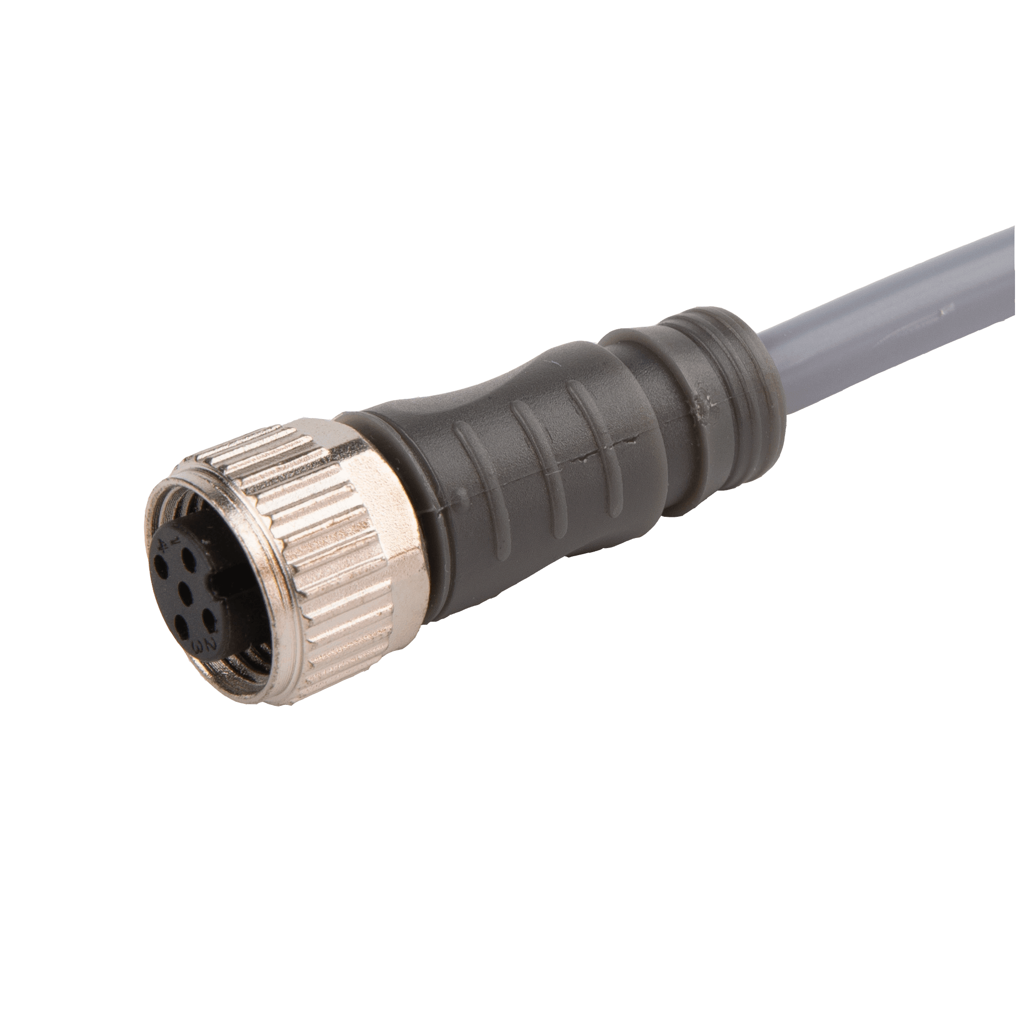Carlo Gavazzi CONE13NF-S2 Connection cable, Straight M12 plug, Female, 3-wires, PVC 2m cable, IP67, Temperature -40 - +105C CONE13NF-S2 on Advantage Electric Supply