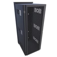 Hammond Manufacturing HWM2432U26BK 32U 24W 31.7D Swing Out Wall Cabinet w/ Vented Door HWM2432U26BK on Advantage Electric Supply