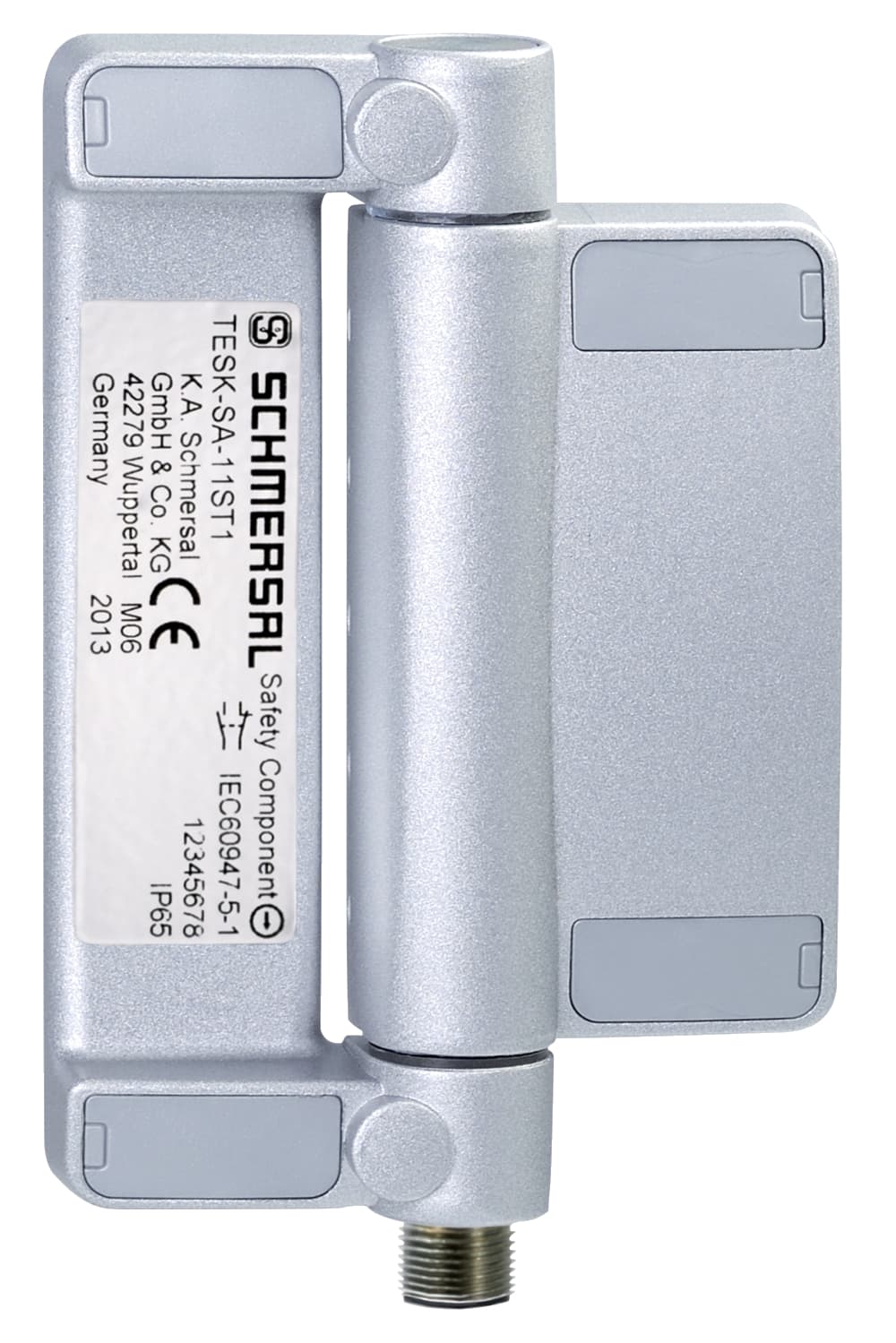Schmersal TESK-SU-12ST1 TESK-SU-12ST1 Schmersal - Safety switch for hinged guards; Hinge safety switch; connector plug M12 bottom; adjustable switching angle; Standard hinge; Metal enclosure TESK-SU-12ST1 on Advantage Electric Supply