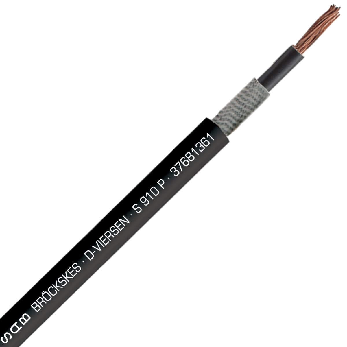 SAB 37681361 S 910 P - 8 AWG/1c, oil resistant TPE continuous flex single core wire, UL, CSA, CE, RoHS 37681361 on Advantage Electric Supply