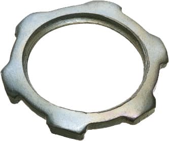 Arlington Industries 404 Conduit Locknuts, 1-1/4", Silver 404 on Advantage Electric Supply