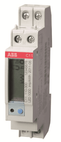 ABB Control 2CMA170550R1000 2CMA170550R1000 ABB Control - C11 110-300, Energy meter'Steel', None, Single-phase, 40 A 2CMA170550R1000 on Advantage Electric Supply