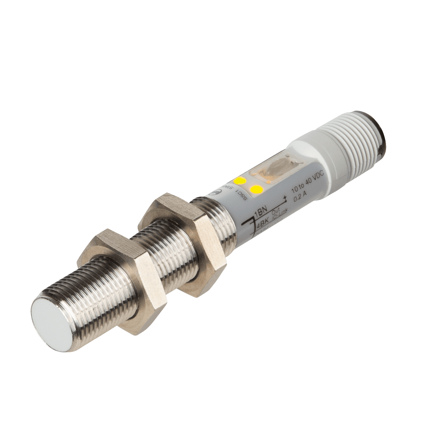 Carlo Gavazzi CA12EAF04BPM1IO Capacitive Proximity Sensor, Flush mountable, Sensing Range 4mm, Adjustable 0.5-4mm, Power Supply 10-40VDC, NPN/PNP Output, N.O./N.C., IO-Link, M12 4-PIN plug, AISI316L Housing M12 x 80mm, 4th Gen. Tripleshield, Improved EMC performances, IP67 IP68 CA12EAF04BPM1IO on Advantage Electric Supply