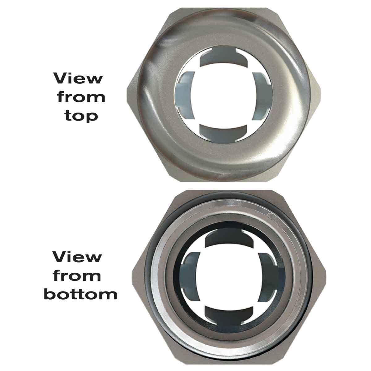 SAB EN4-1 1/2 SAB EN4-1 1/2 Nickel Plated Brass EMC-4 Grounding Gland with NPT 1 1/2" threads EN4-1 1/2 on Advantage Electric Supply