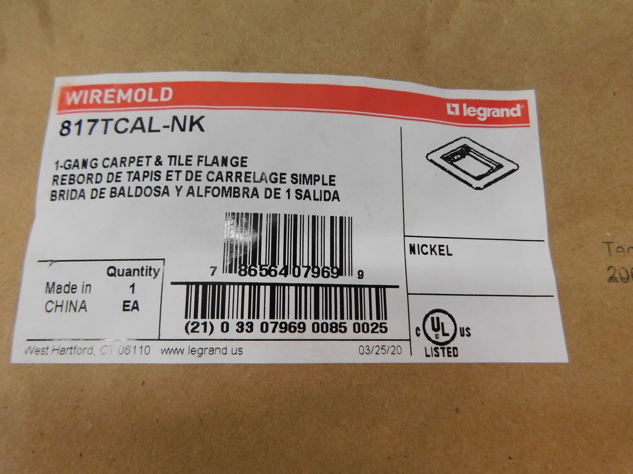 817TCAL-NK on Advantage Electric Supply