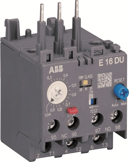 ABB Control E16DU2.7 E16DU2.7 ABB Control - EOL,CL 10,20,30,0.9-2.7A E16DU2.7 on Advantage Electric Supply