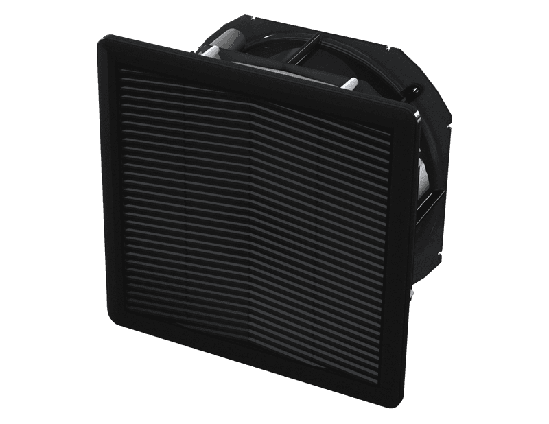 Saginaw Control SCE-N3RFA10HF Fan Assembly (115v) Type 3R, Height:12.80", Width:12.80", Depth:6.30", SCE-N3RFA10HF on Advantage Electric Supply