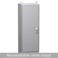 Hammond Manufacturing HN4FS722418SS N4X 3-pt Freestanding Encl - 72 x 24 x 18 - 304 SS HN4FS722418SS on Advantage Electric Supply