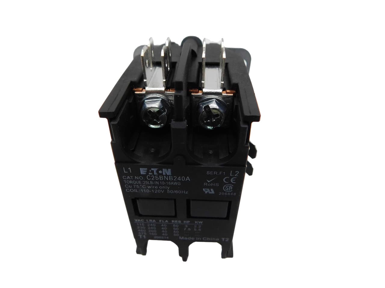 C25BNB240A on Advantage Electric Supply