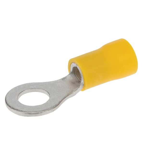 NSI Industries R12-38V R12-38V NSI - 12-10 Awg Vinyl Insulated Ring 3/8" Stud - 40 Per Pack R12-38V on Advantage Electric Supply