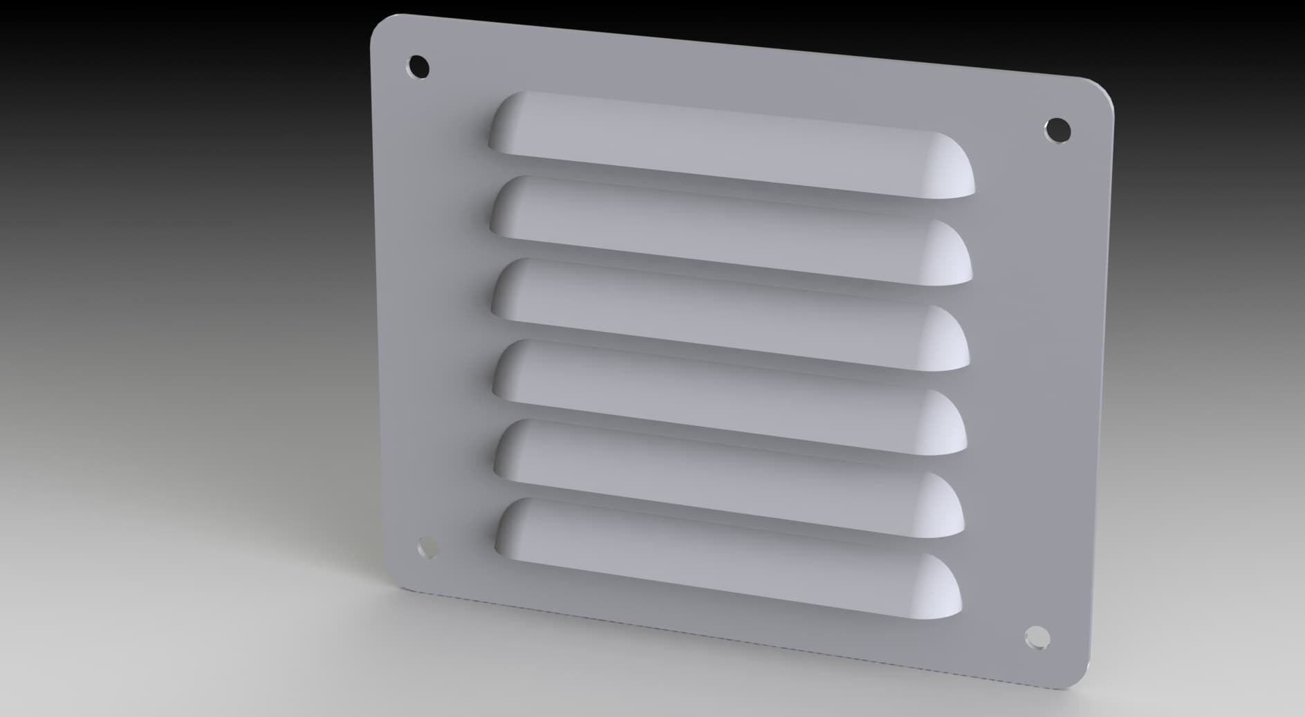 Saginaw Control SCE-AVK43 Kit, Louver, Height:4.50", Width:5.50", Depth:0.43",  SCE-AVK43 on Advantage Electric Supply