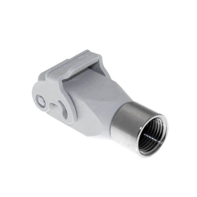 Mencom CKT-03.4VG Plastic, Rectangular Hood, size 21.21, Single Latch, Top .5-NPT cable entry, White CKT-03.4VG on Advantage Electric Supply