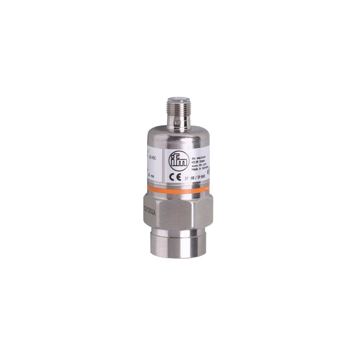 ifm Electronic PA9026 Pressure transmitter with ceramic measuring cell, Precise linear 0...10 V output signal, Output signal: analog signal, Measuring range: 0...2.5 bar 0...2500 mbar 0...36 psi 0...250 kPa, Process connection: threaded connection G 1/4 Internal thread, System PA9026 on Advantage Electric Supply