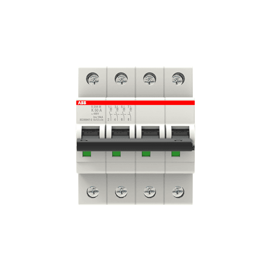 ABB Control 2CDS274001R0577 2CDS274001R0577 ABB Control - S204M-K50 Miniature Circuit Breaker - 4P - K - 50 A 2CDS274001R0577 on Advantage Electric Supply