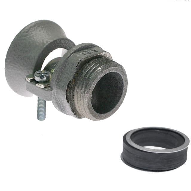 Mencom CRS-21 PG21, Nickel Plated Brass, Collar, Cable Gland, 0.551 - 0.827 CRS-21 on Advantage Electric Supply