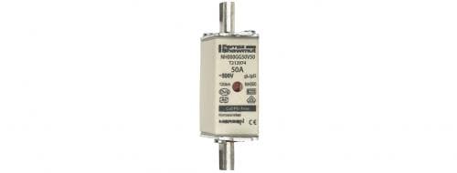 Mersen T212974 NH fuse-link gG, 500VAC, size 000, 50A double indicator/live tags T212974 on Advantage Electric Supply