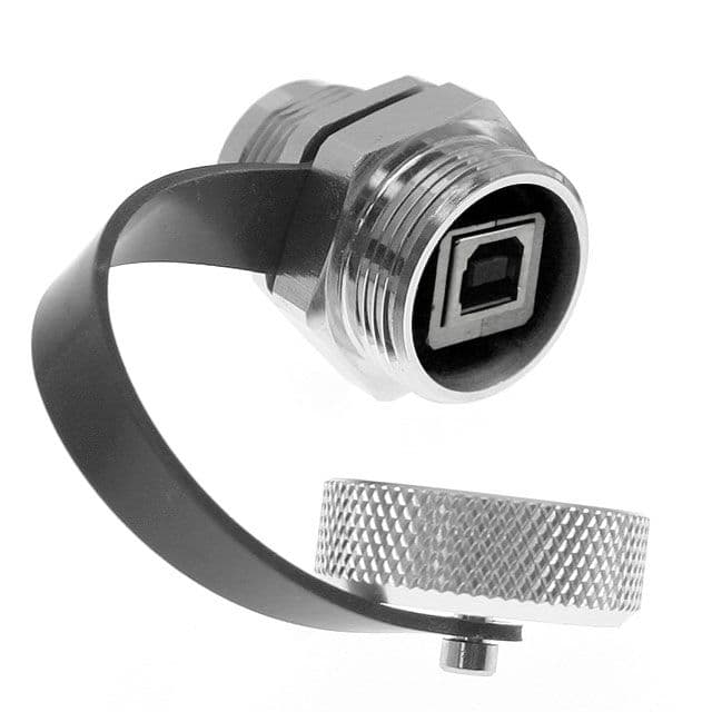 Mencom D-USB-BFAF-M25-LP Port Adapter with USB Style B female to Style A female, in a Low Profile M25 housing, UL508A, UL50, UL50E D-USB-BFAF-M25-LP on Advantage Electric Supply