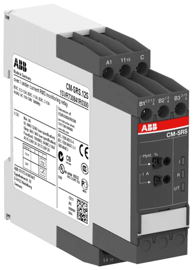 ABB Control 1SVR730841R1200 1SVR730841R1200 ABB Control - CM-SRS.11S CURRENT MON. RELAY 1SVR730841R1200 on Advantage Electric Supply