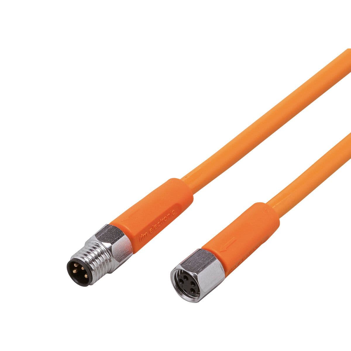 ifm Electronic EVT180 Connection cable, For use in sanitary and wet areas in the food industry, System: Free from silicone; gold-plated contacts; Drag chain suitability, Application: sanitary and wet areas in the food industry, Free from silicone: yes EVT180 on Advantage Electric Supply