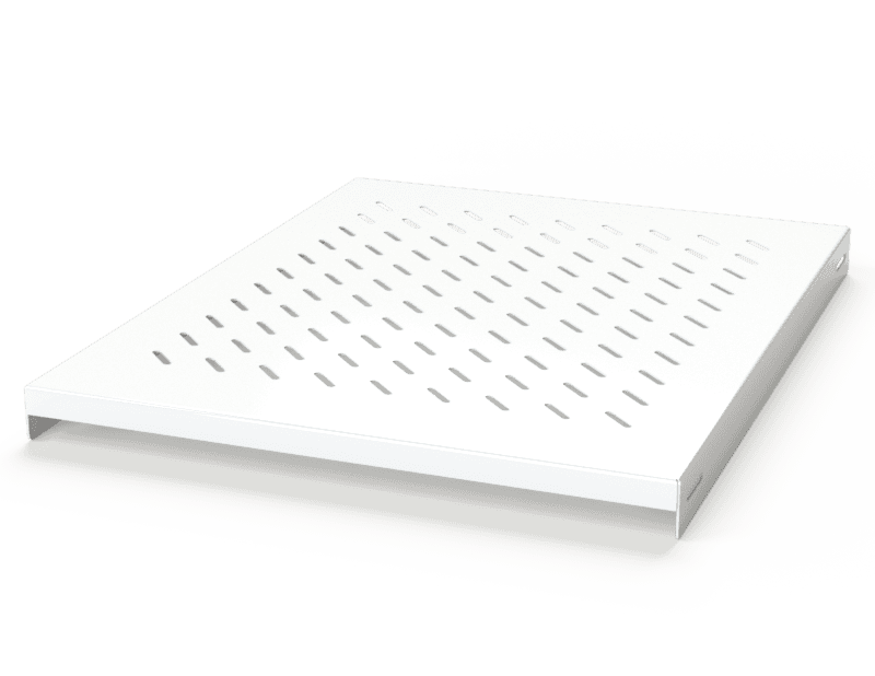 Saginaw Control SCE-26VESTS Shelf, Vented Stationary, Height:2.00", Width:22.00", Depth:28.00", Powder coated white SCE-26VESTS on Advantage Electric Supply