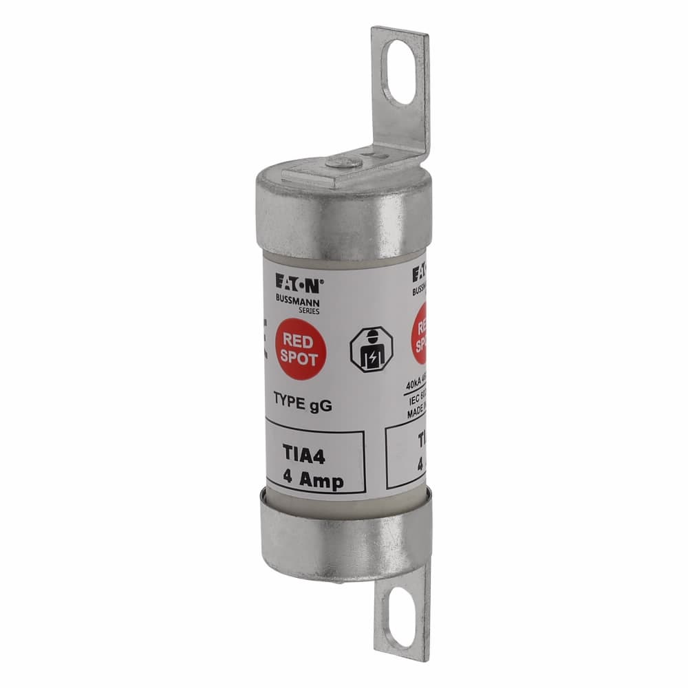 Eaton TIA4 Fuse-link, LV, 4 A, AC 660 V, DC 460 V, BS88/A2, 22 x 86 mm, gL/gG, BS TIA4 on Advantage Electric Supply