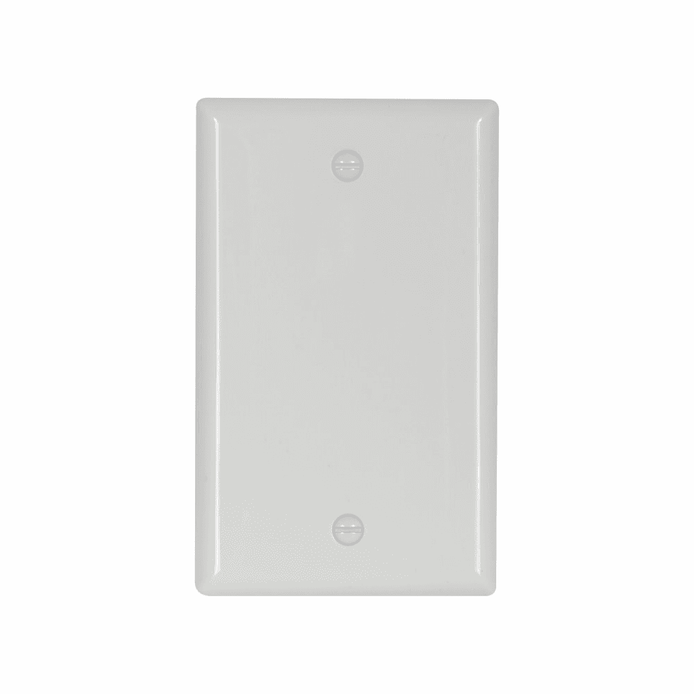 Eaton 5129W-BOX 5129W-BOX Eaton - Eaton Blank wallplate, White, Blank Cutout, Nylon, Single- gang, Standard, ED Box 5129W-BOX on Advantage Electric Supply