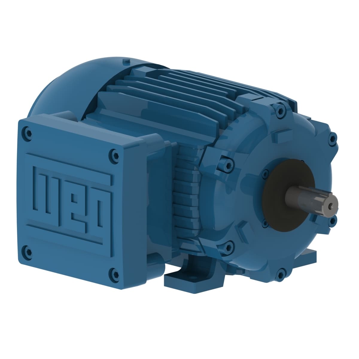 WEG 00156XT3H143T W21 Explosion-proof Motor NEMA Premium Efficiency 1.5 HP 2P 143/5T 3Ph 575 V 60 Hz IC411 - TEFC - Foot-mounted 00156XT3H143T on Advantage Electric Supply