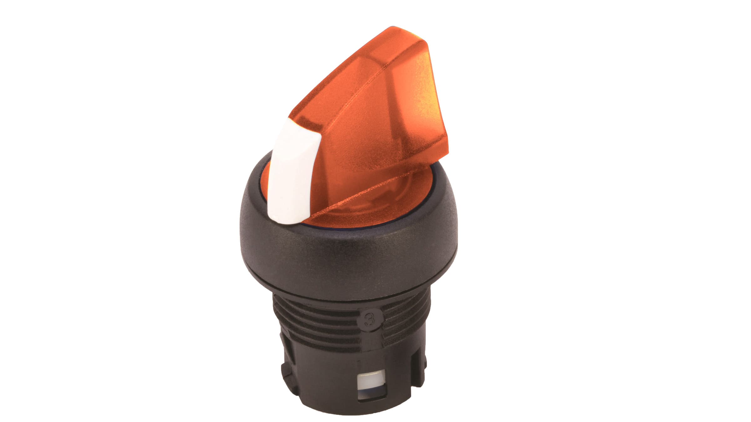 Sprecher + Schuh D7P-LSL20 Sprecher + Schuh D7P-LSL20 - D7 22mm Selector Switch, Illuminated, Plastic, 2 Position Spring Left, Amber w/White Insert, Operator Only, UL Type 4/4X/13, IP66 D7P-LSL20 on Advantage Electric Supply